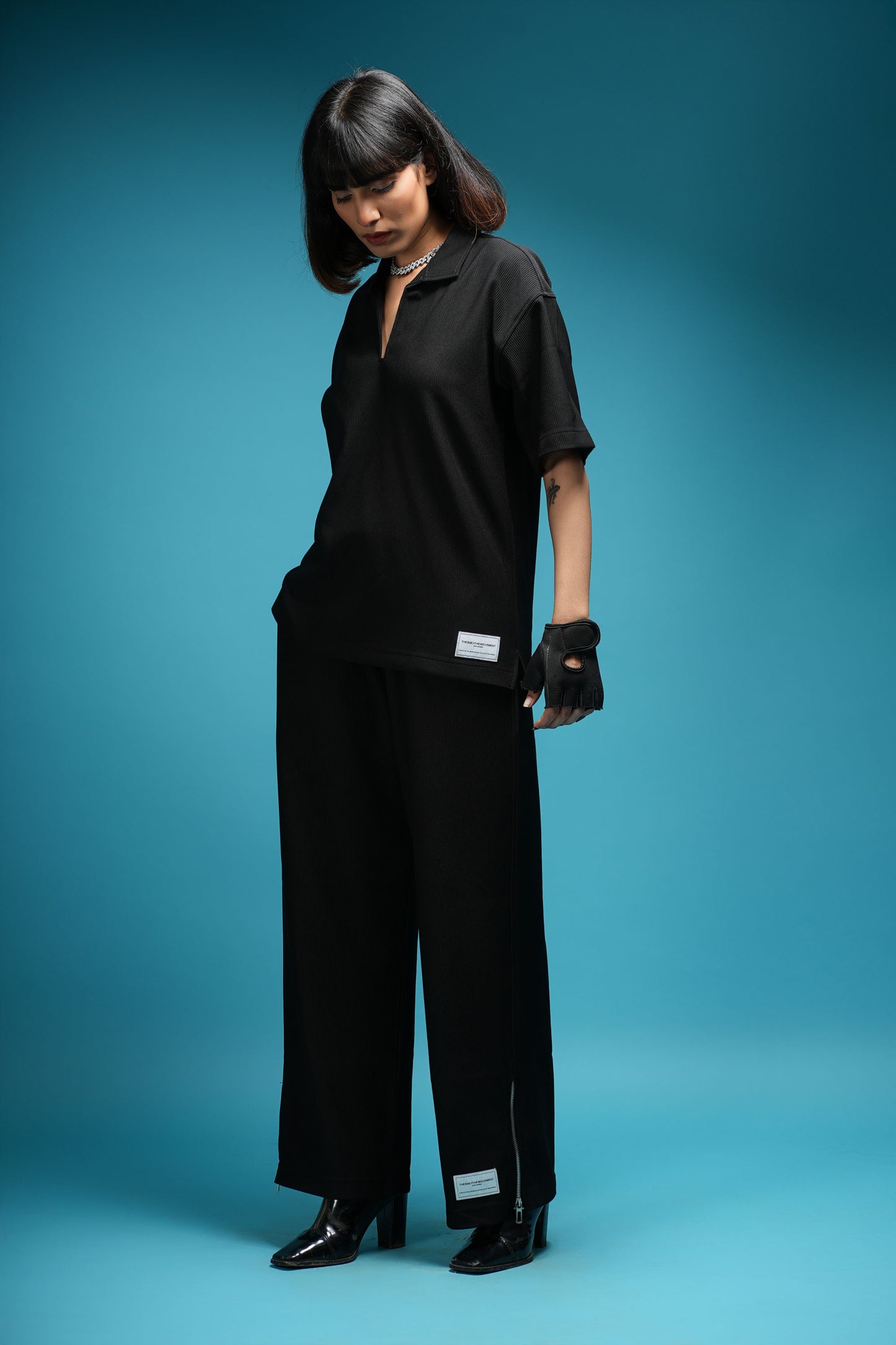 TBM CO-ORD SET BLACK