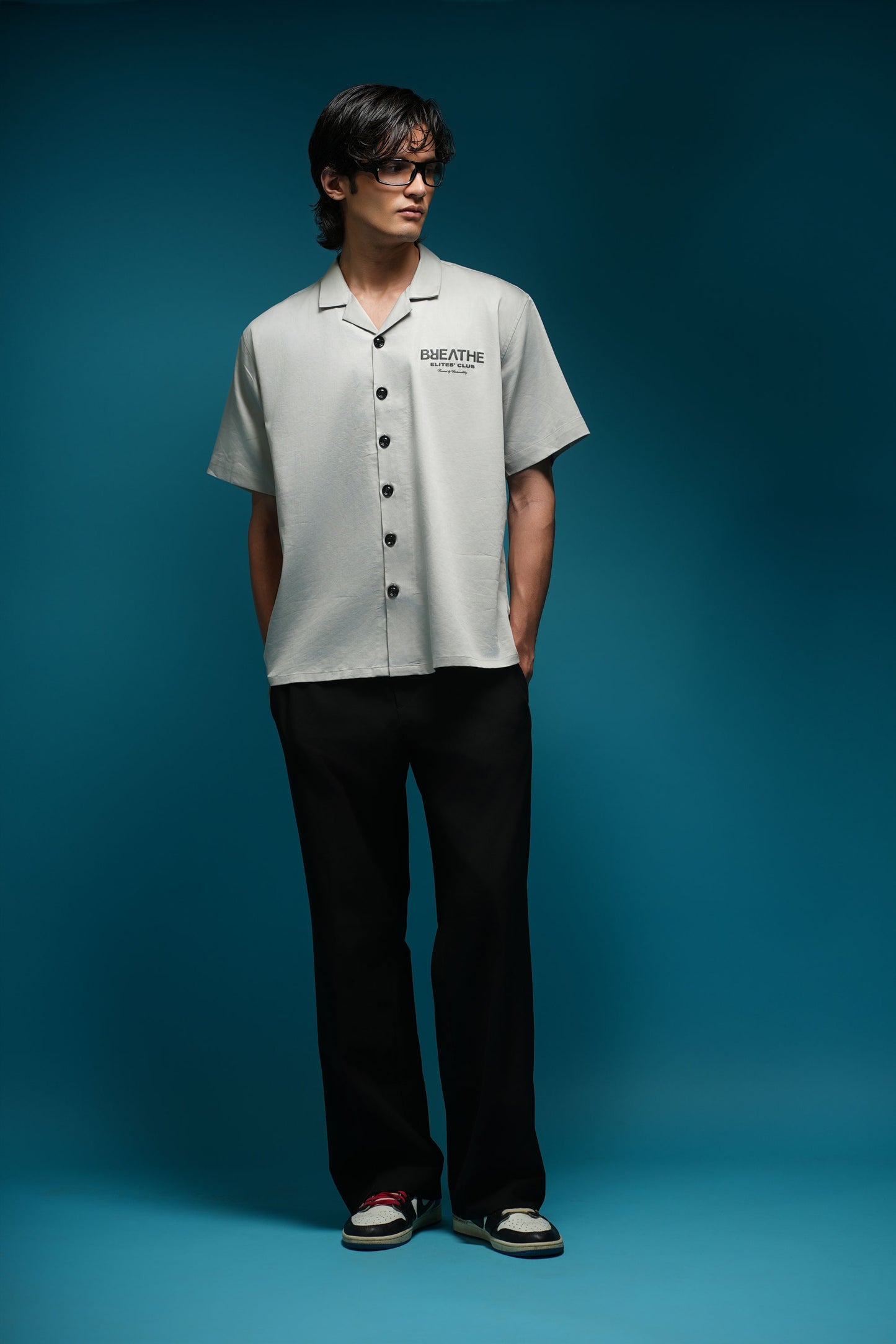 BOWLING SHIRT - LUNAR ASH