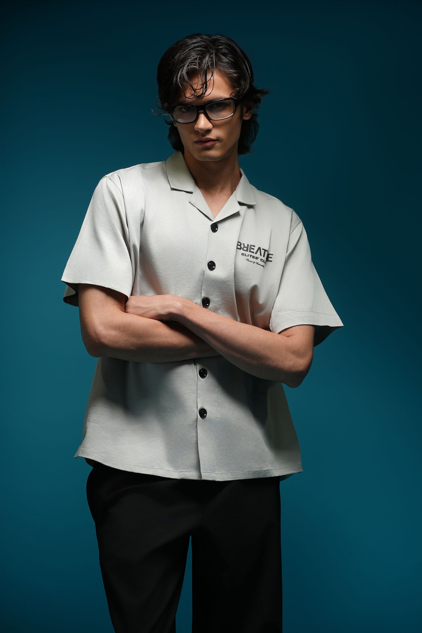 BOWLING SHIRT - LUNAR ASH