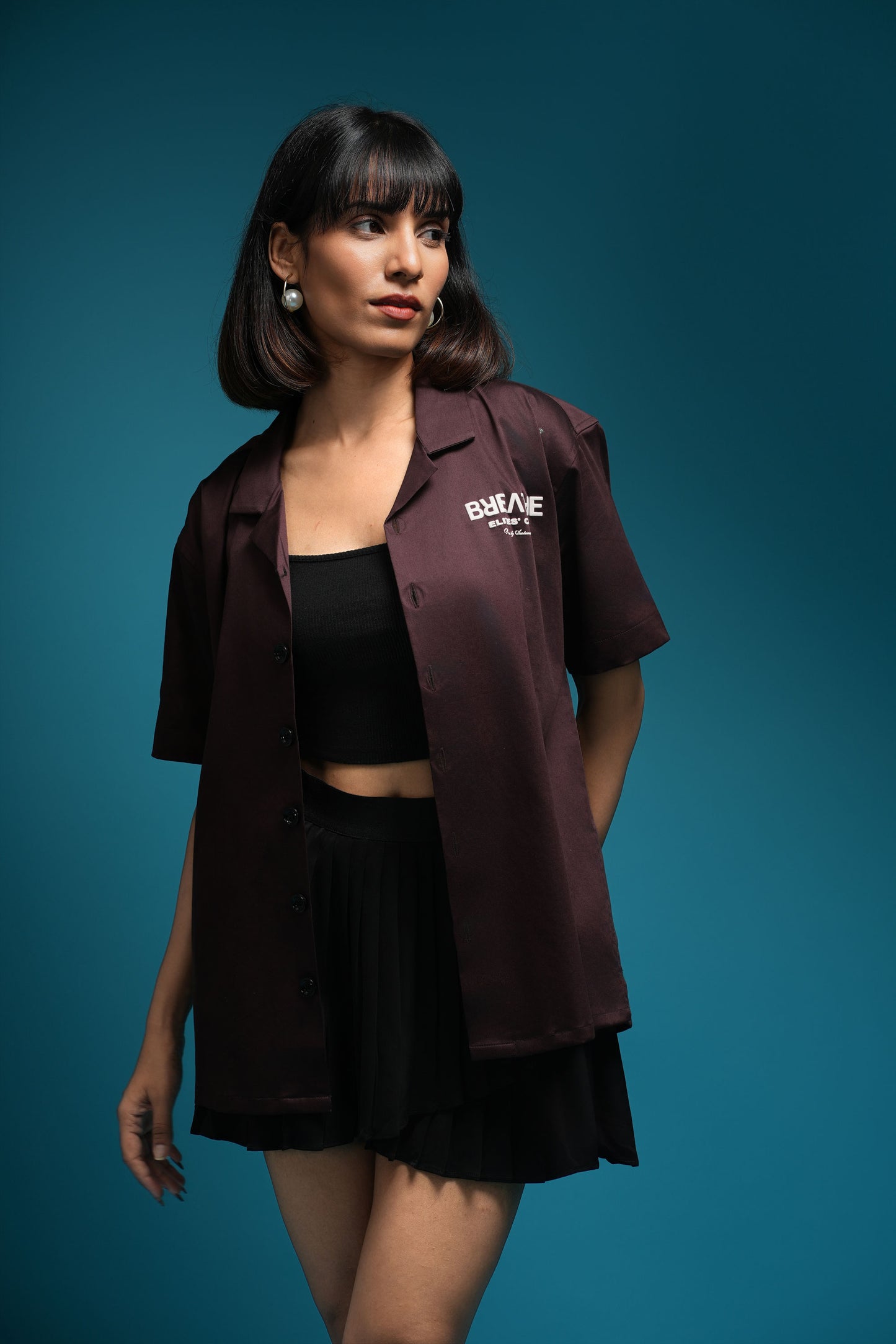 BOWLING SHIRT - ESPRESSO