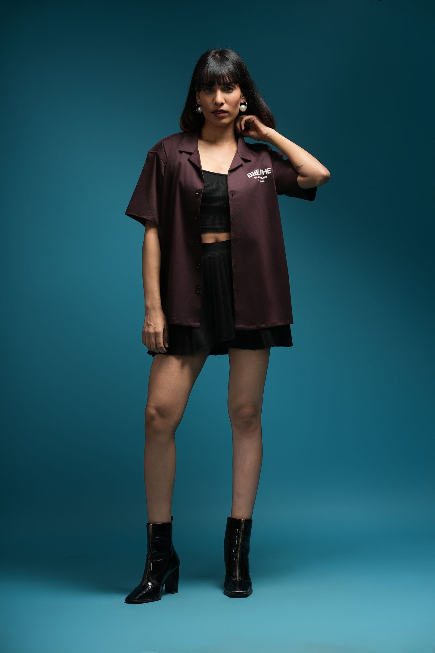 BOWLING SHIRT - ESPRESSO