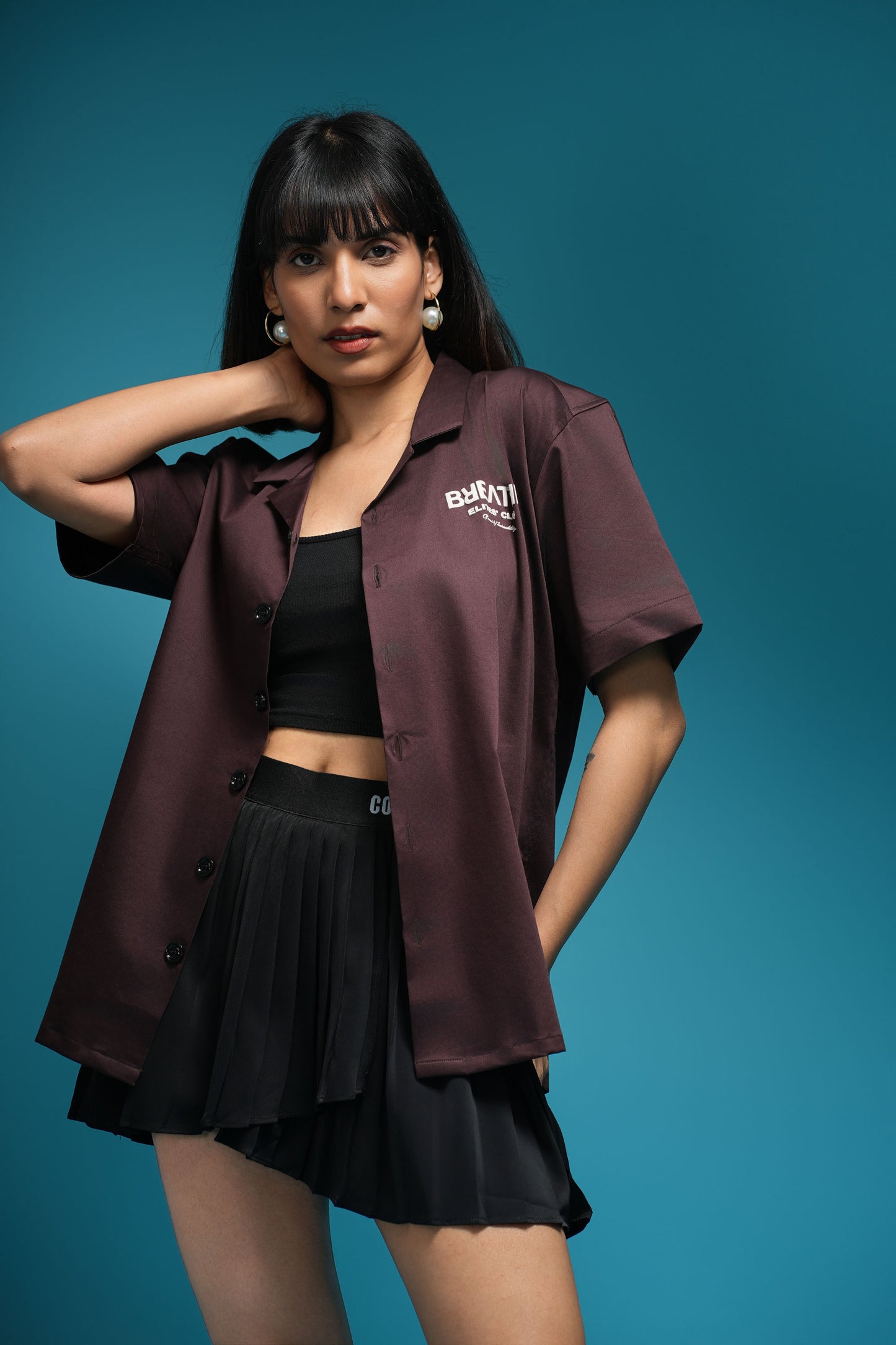 BOWLING SHIRT - ESPRESSO