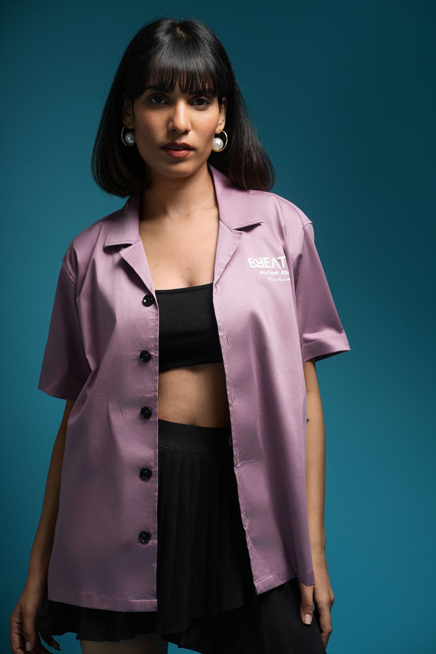 BOWLING SHIRT - IRISH MAUVE