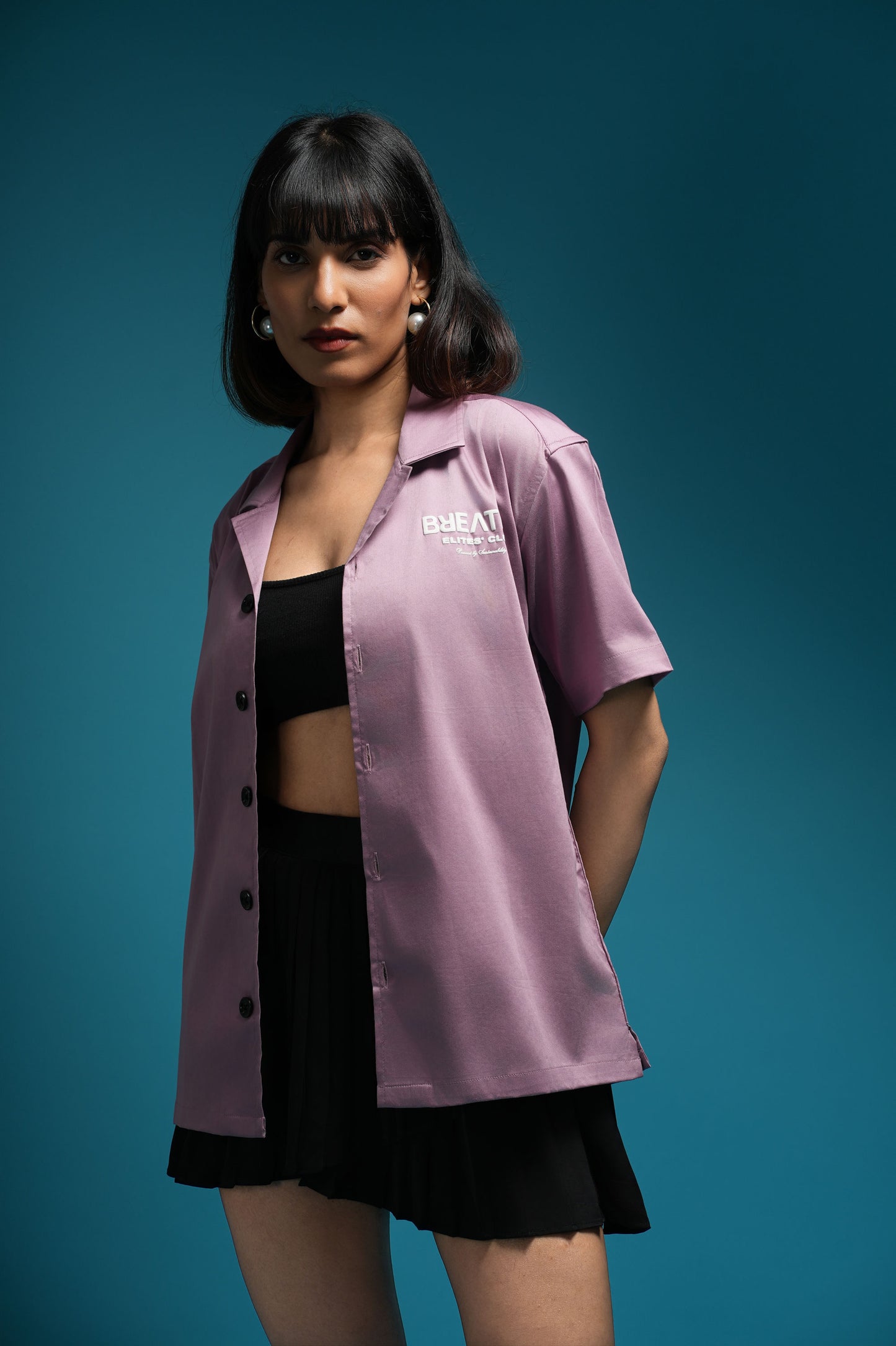 BOWLING SHIRT - IRISH MAUVE