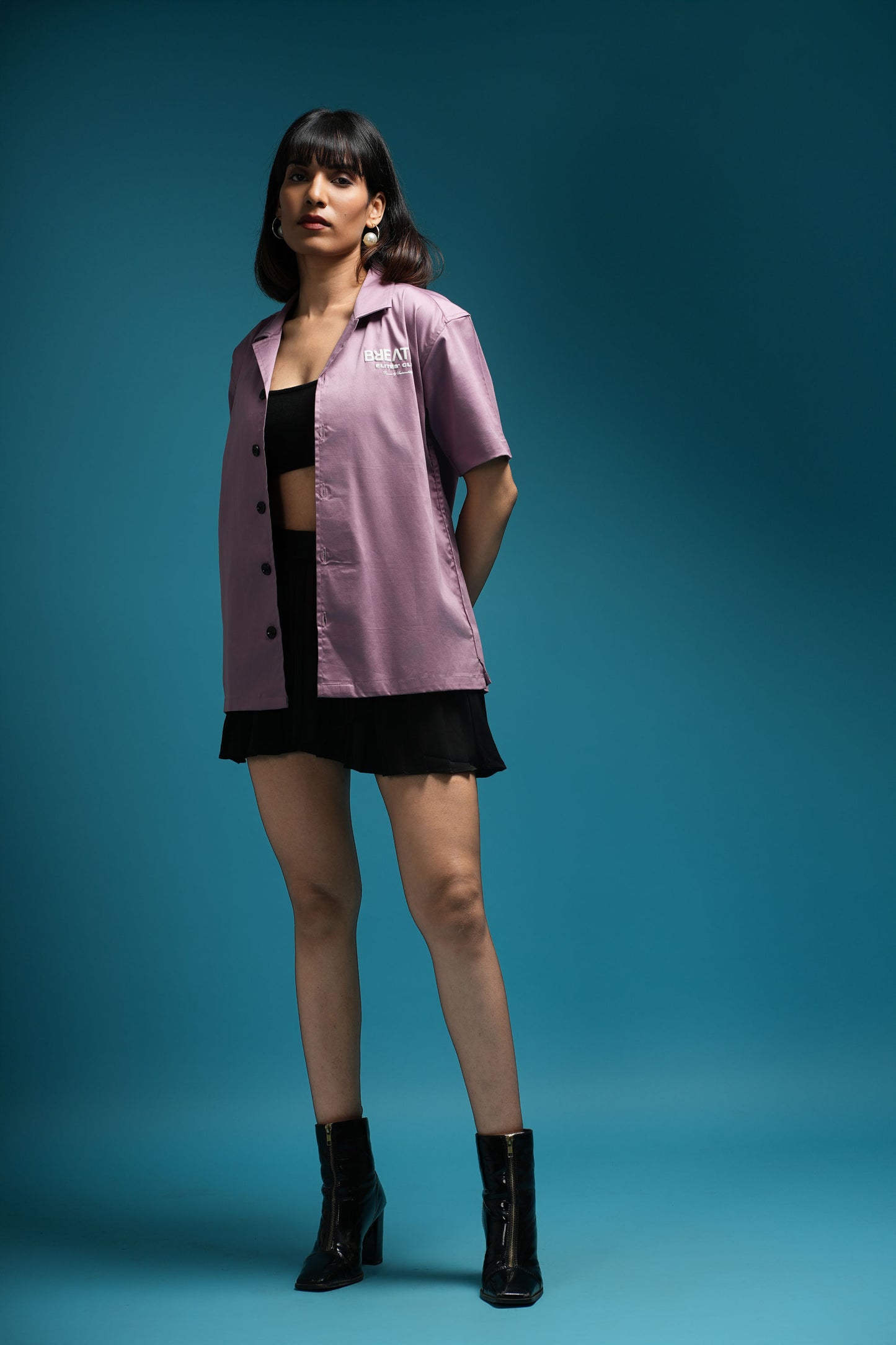 BOWLING SHIRT - IRISH MAUVE
