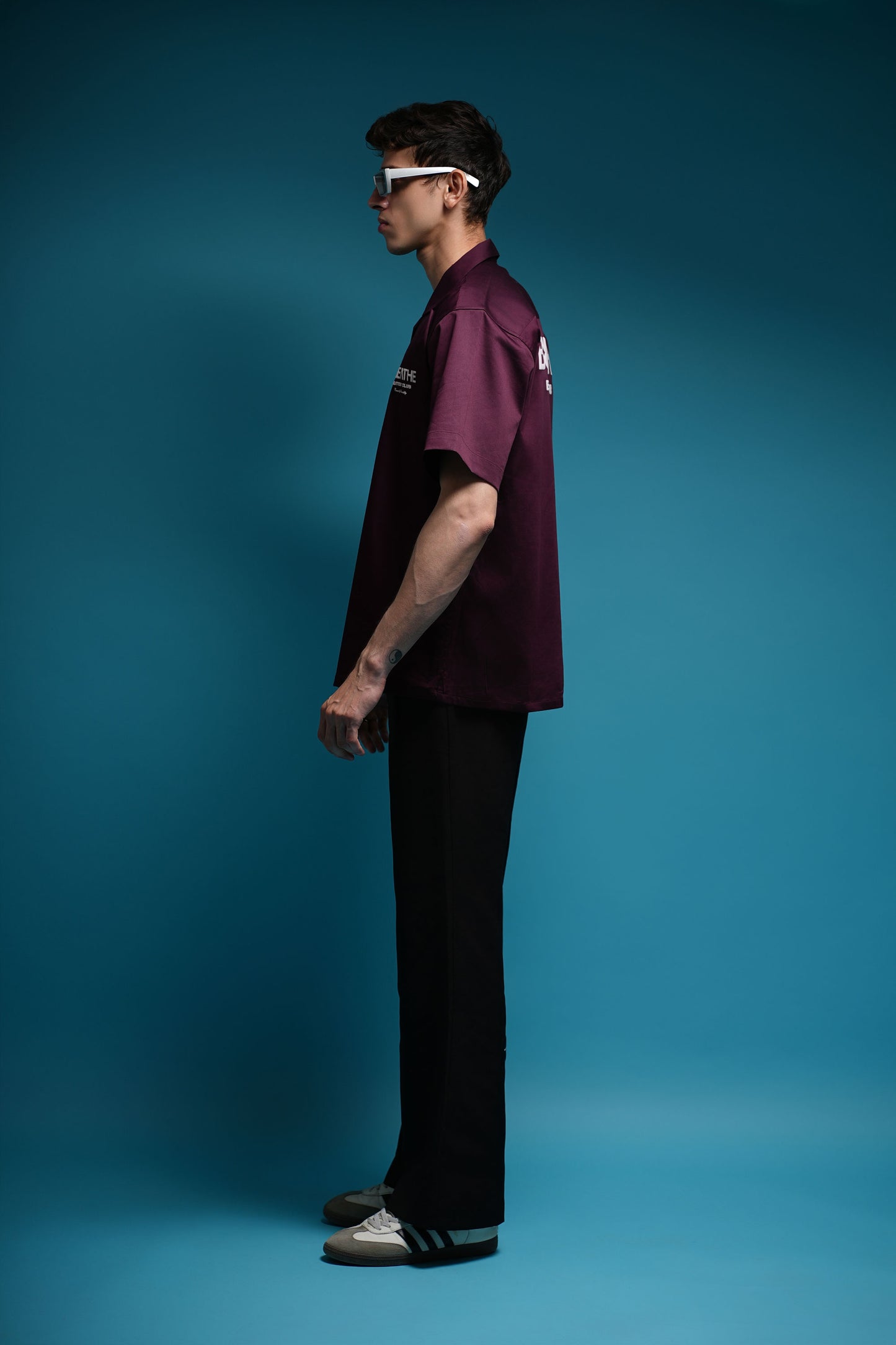 BOWLING SHIRT - PLUM