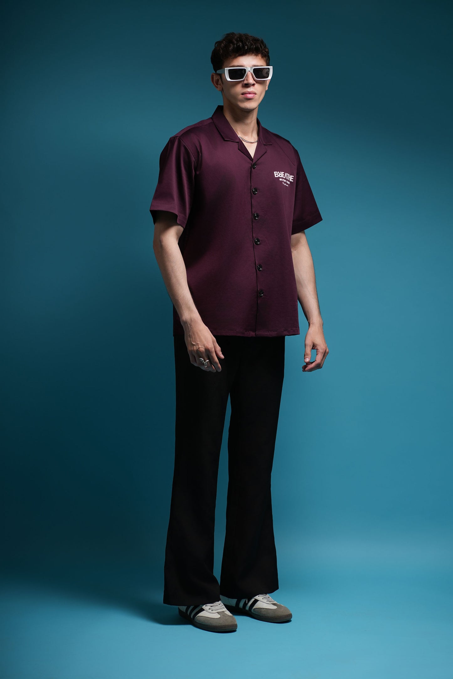 BOWLING SHIRT - PLUM