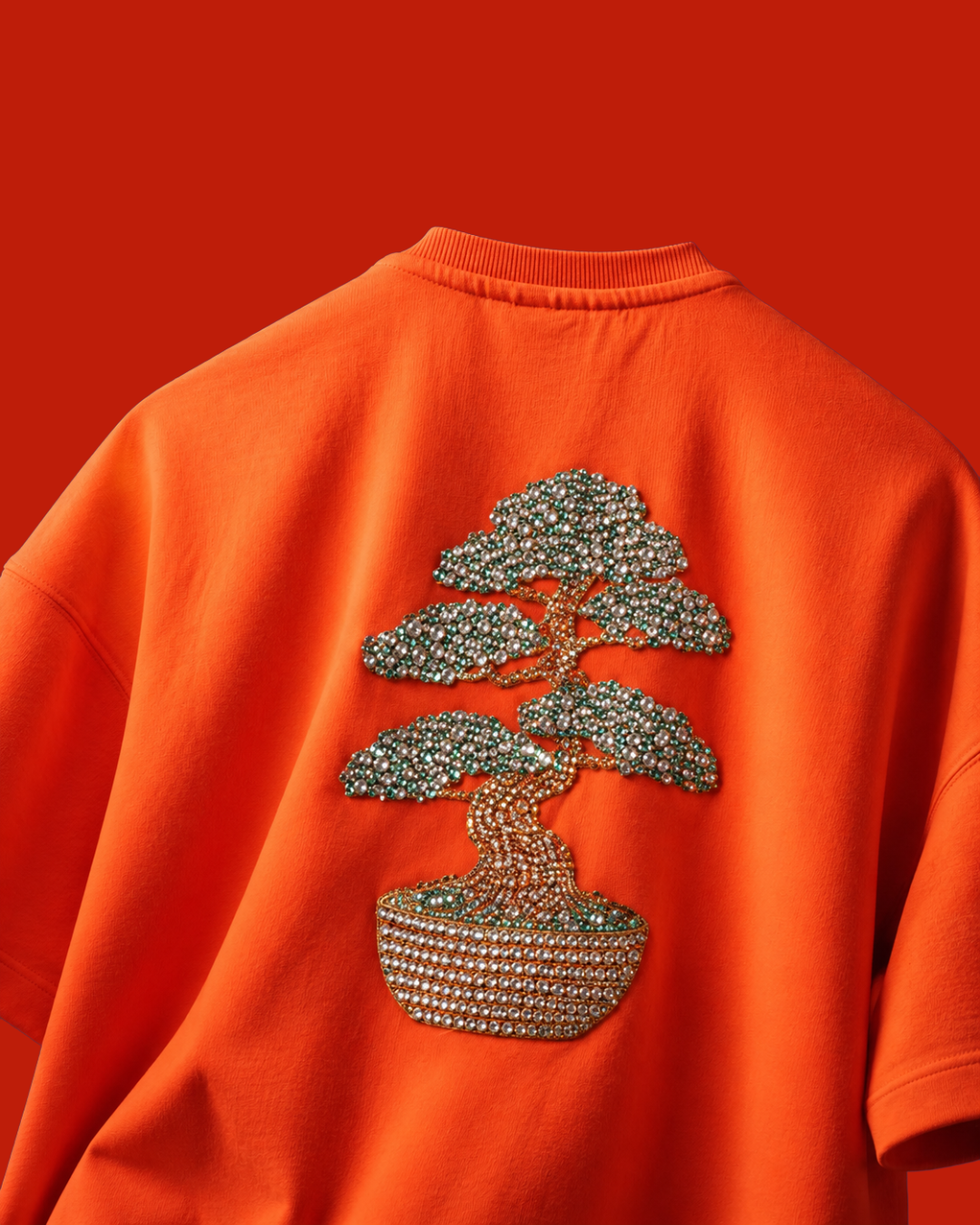 Orange Pulp Crystal Bonsai T-shirt