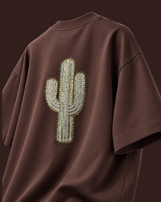 Brown Mocha Iced Cactus T-shirt