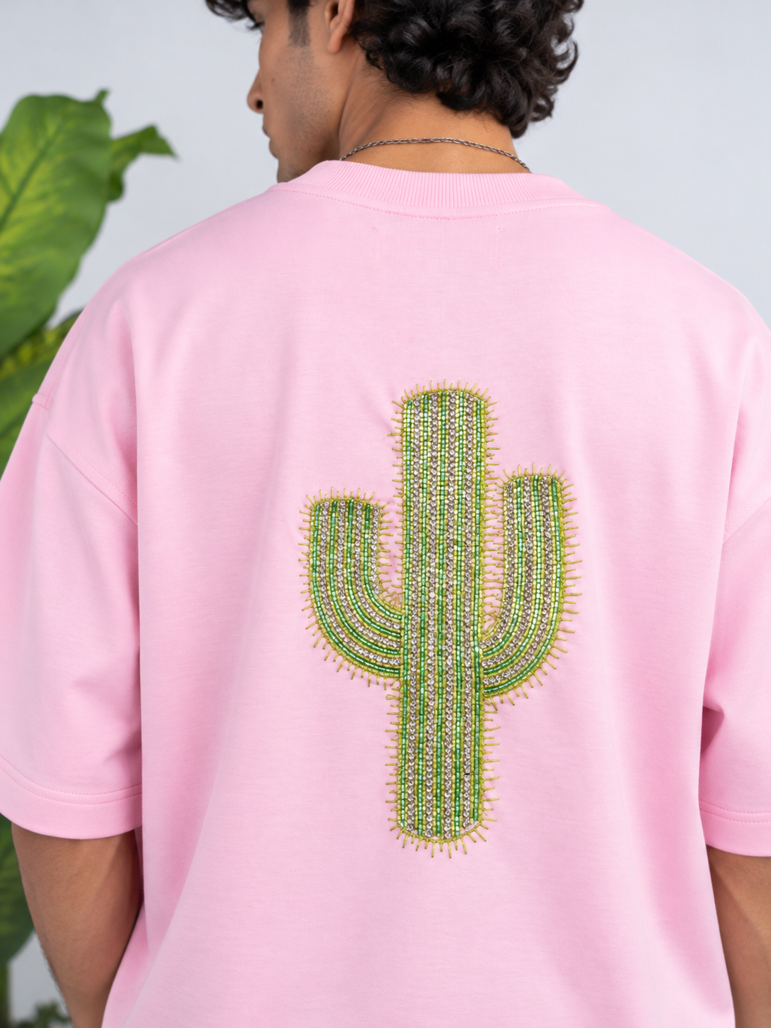 Blush Pink Iced Cactus T-shirt