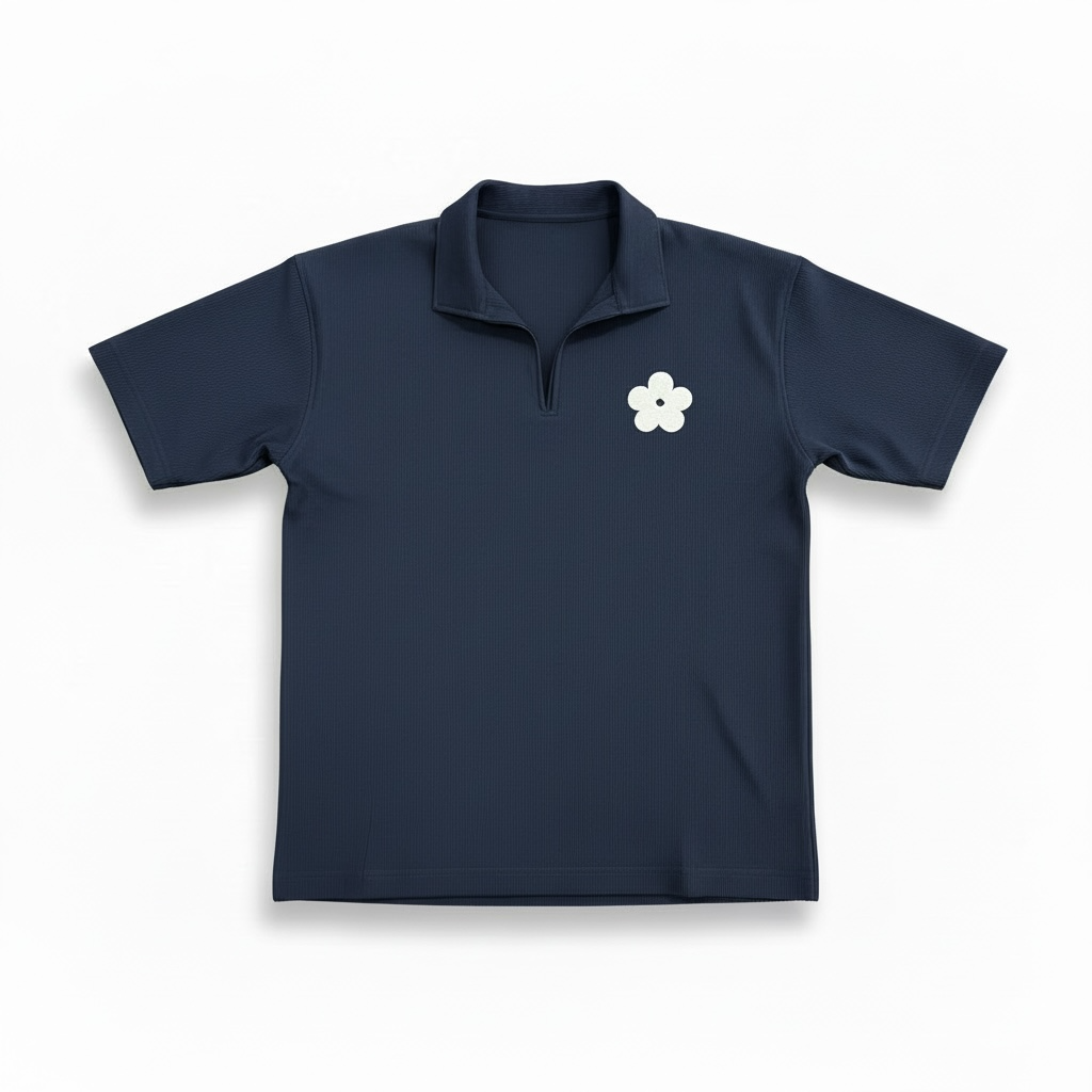Navy blue Peace Oversized T-shirt ( Pre-order)