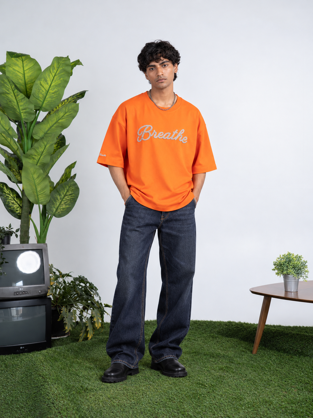 Orange Pulp Crystal Bonsai T-shirt