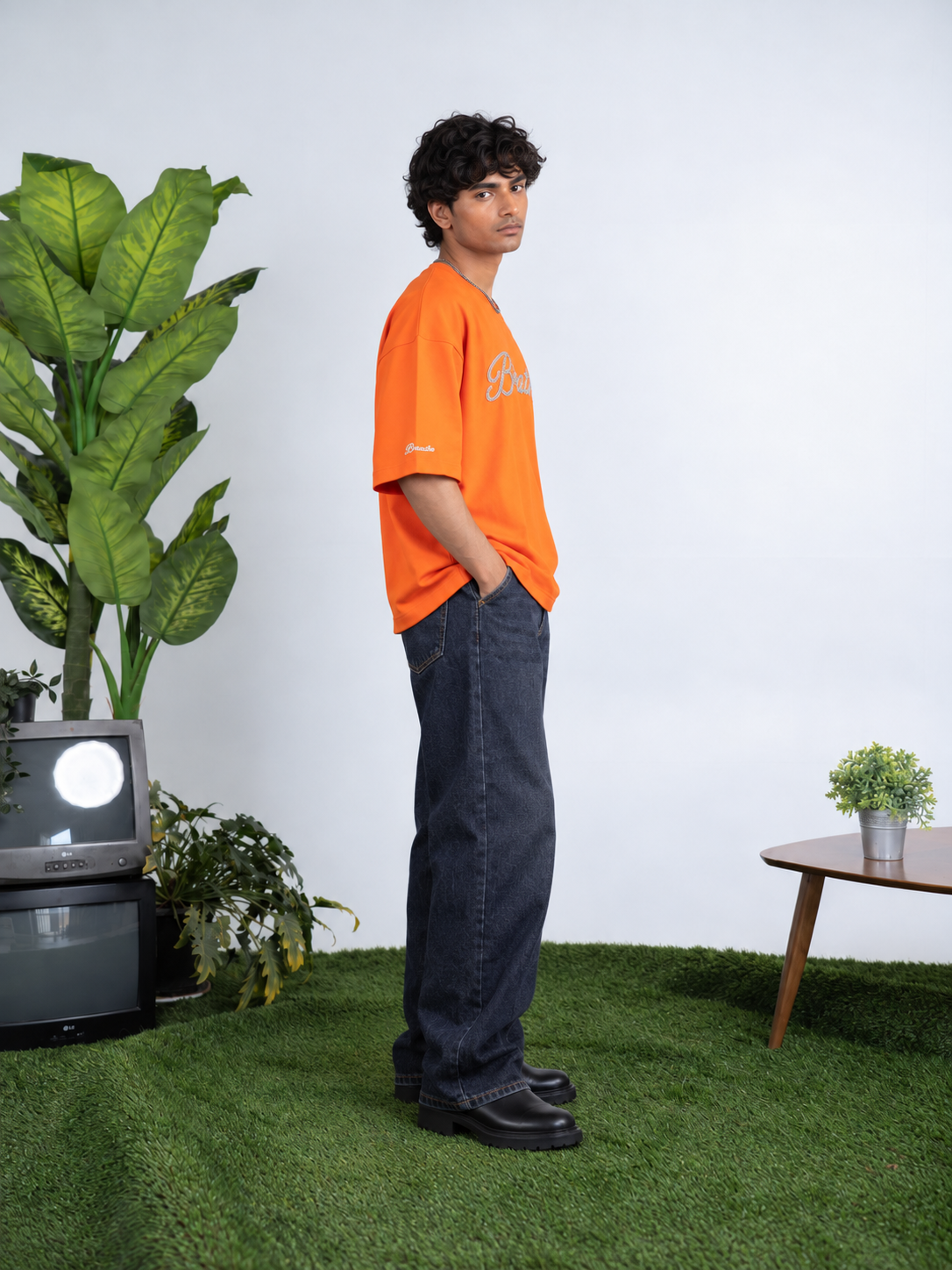Orange Pulp Crystal Bonsai T-shirt