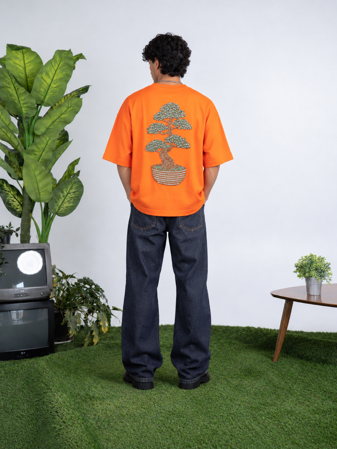 Orange Pulp Crystal Bonsai T-shirt