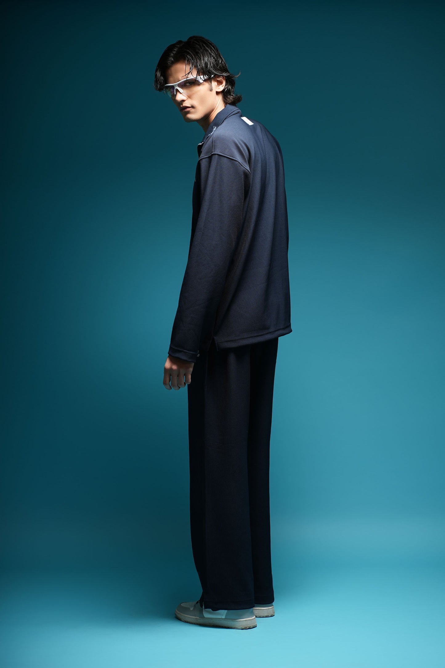 TBM CO-ORD SET NAVY BLUE
