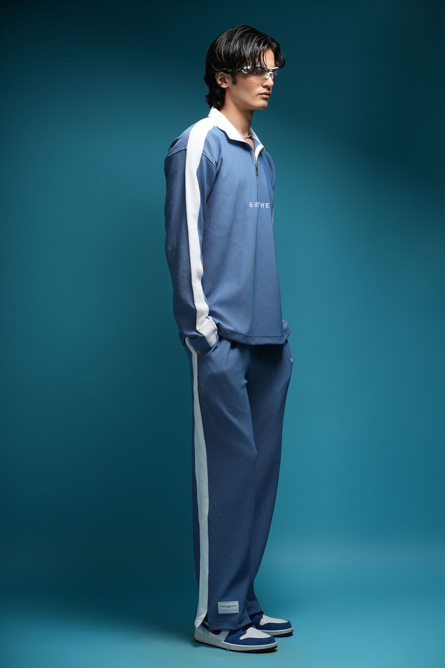 TWO SHADES OF SAHARA ICE BLUE CORD SET