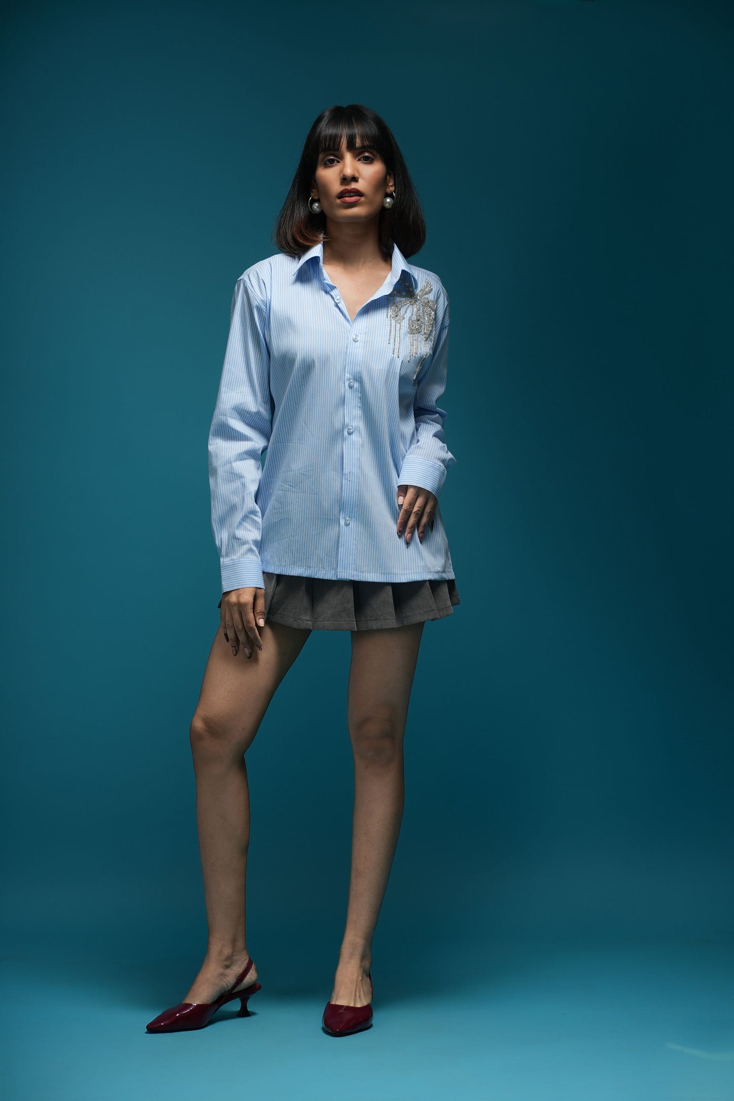 Crystal Stripe Shirt