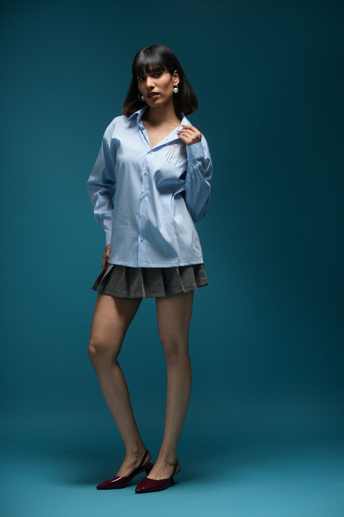 Crystal Stripe Shirt