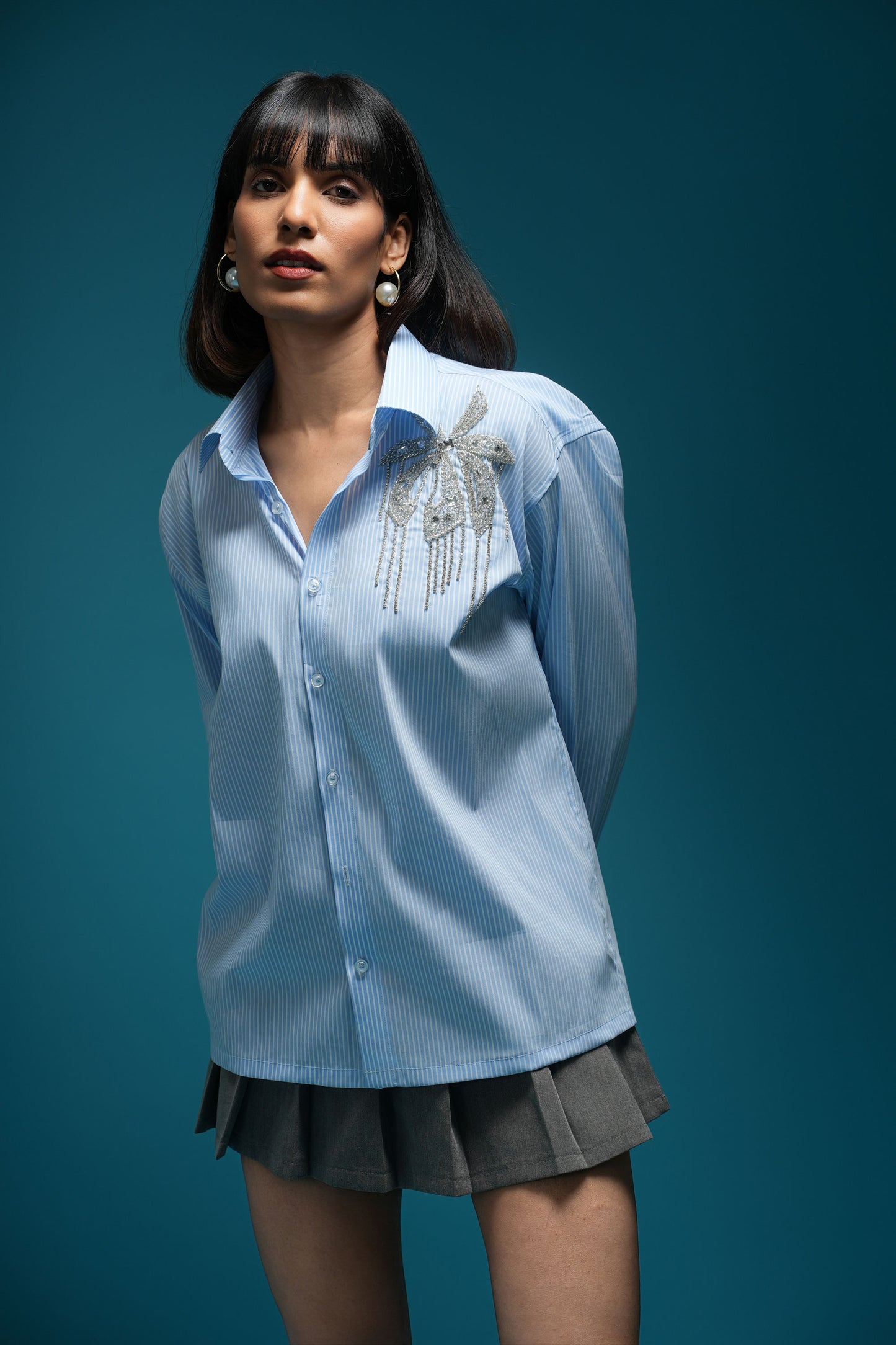 Crystal Stripe Shirt
