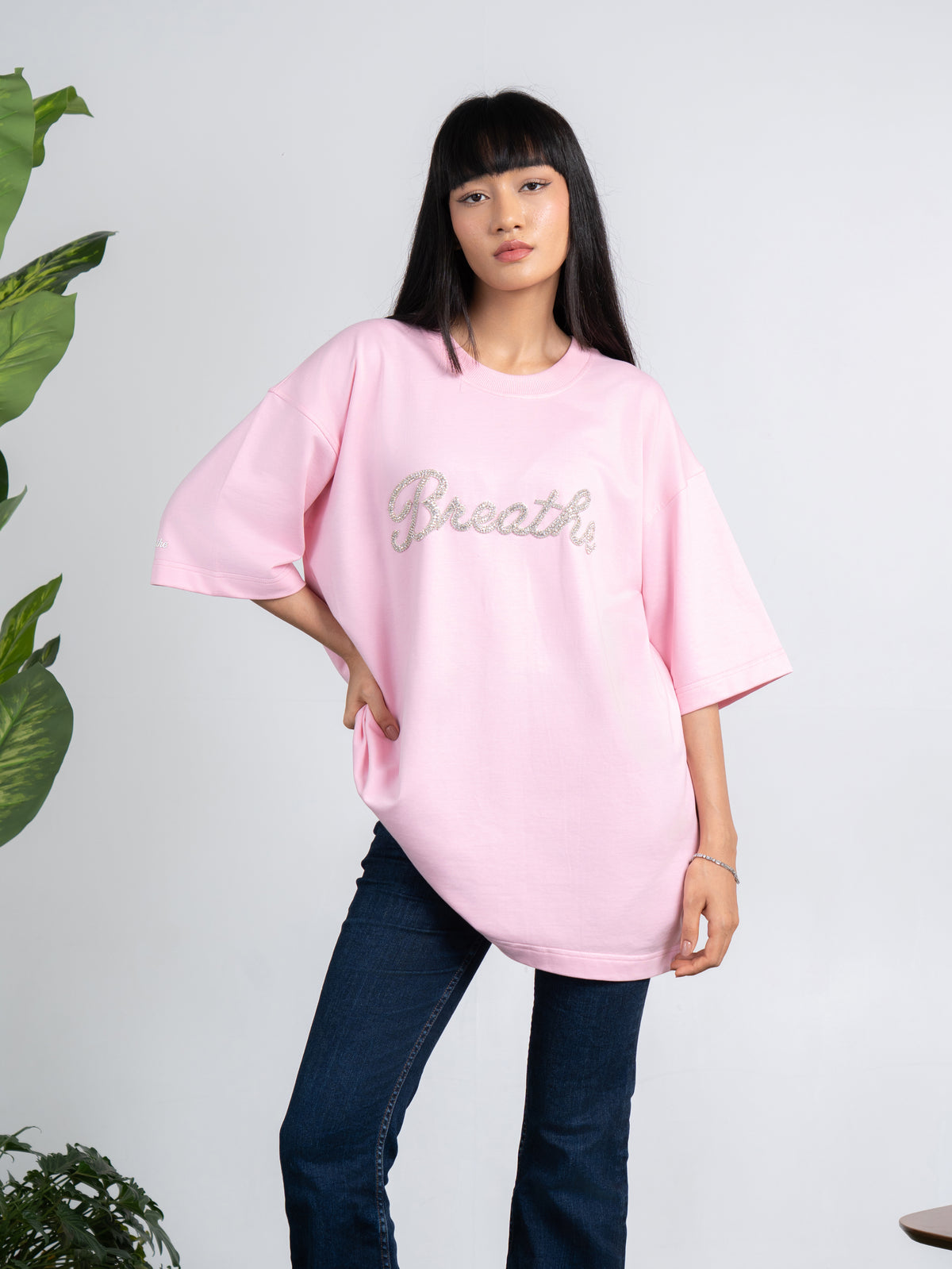 Blush Pink Iced Cactus T-shirt