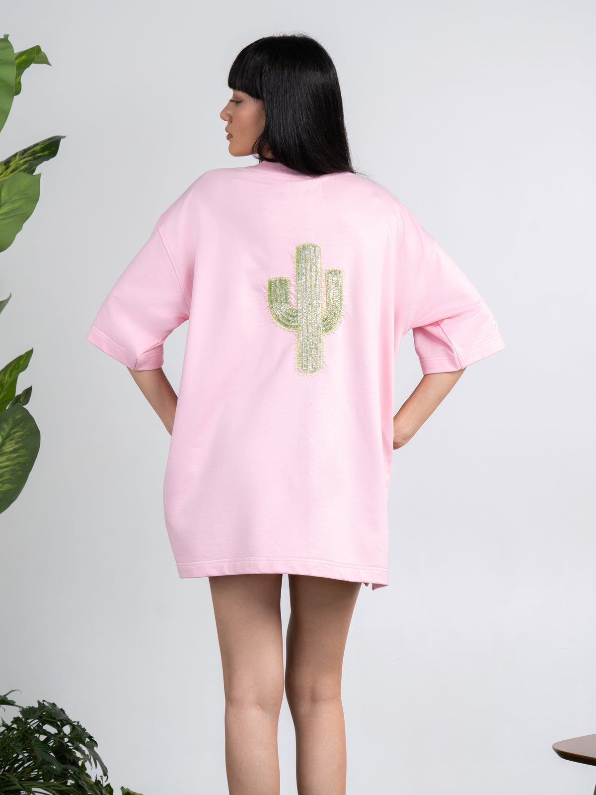 Blush Pink Iced Cactus T-shirt