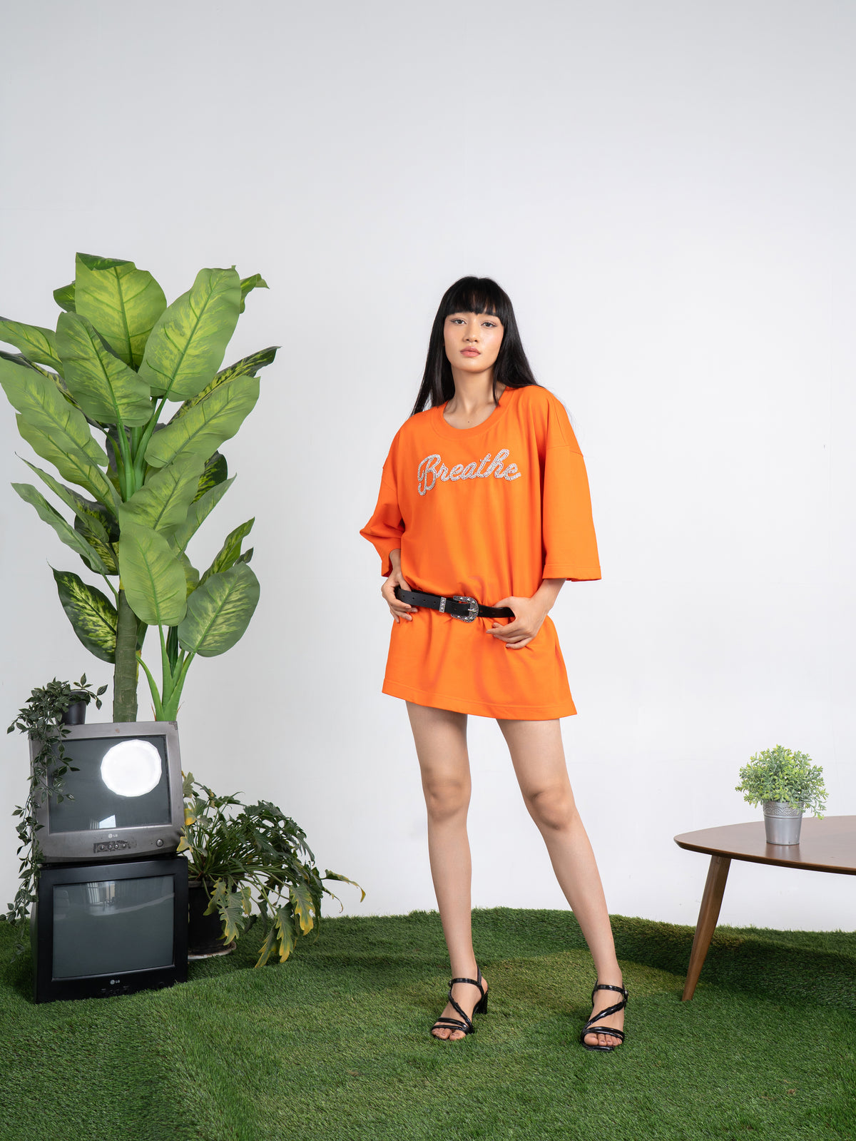 Orange Pulp Crystal Bonsai T-shirt