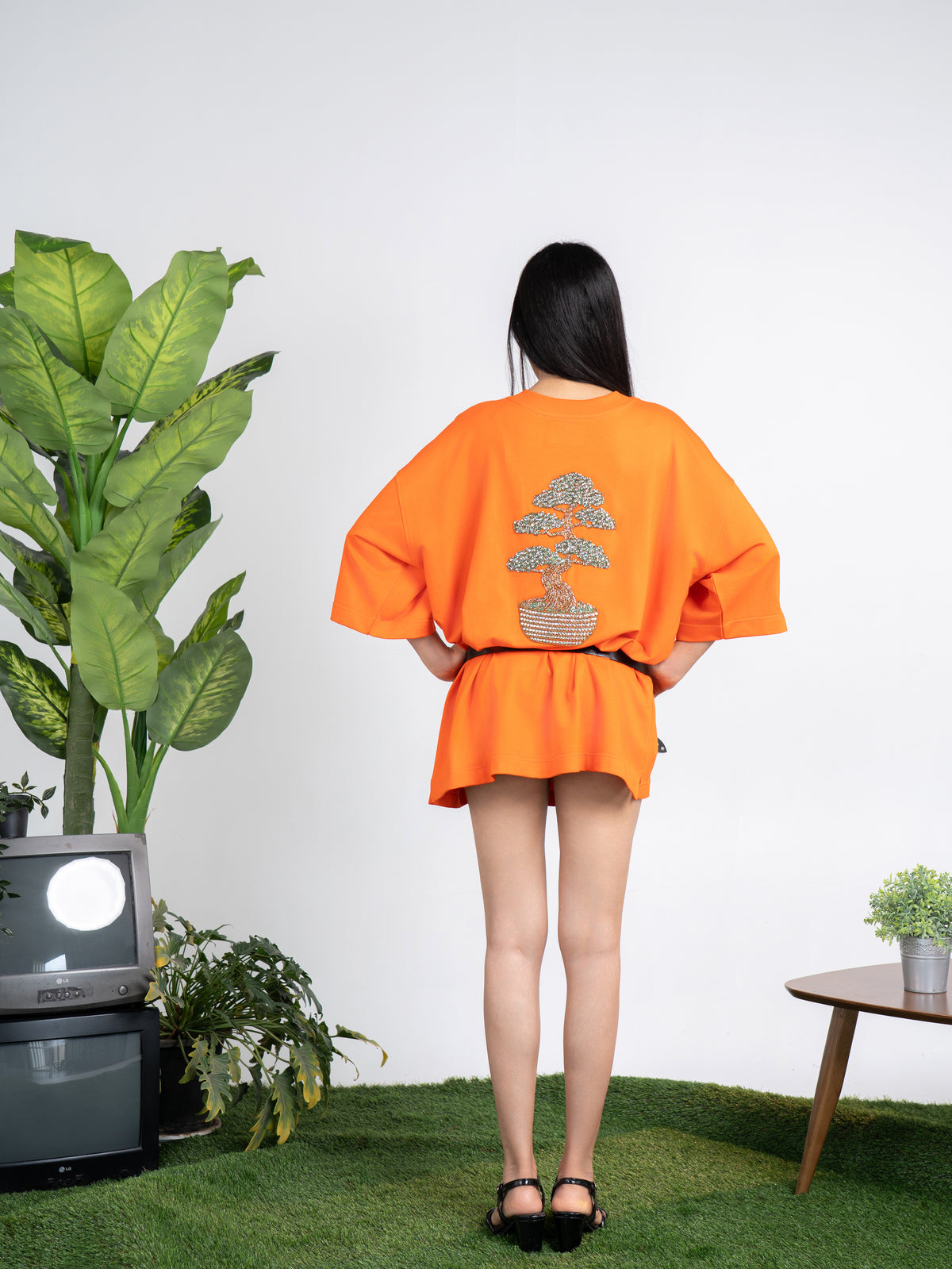 Orange Pulp Crystal Bonsai T-shirt