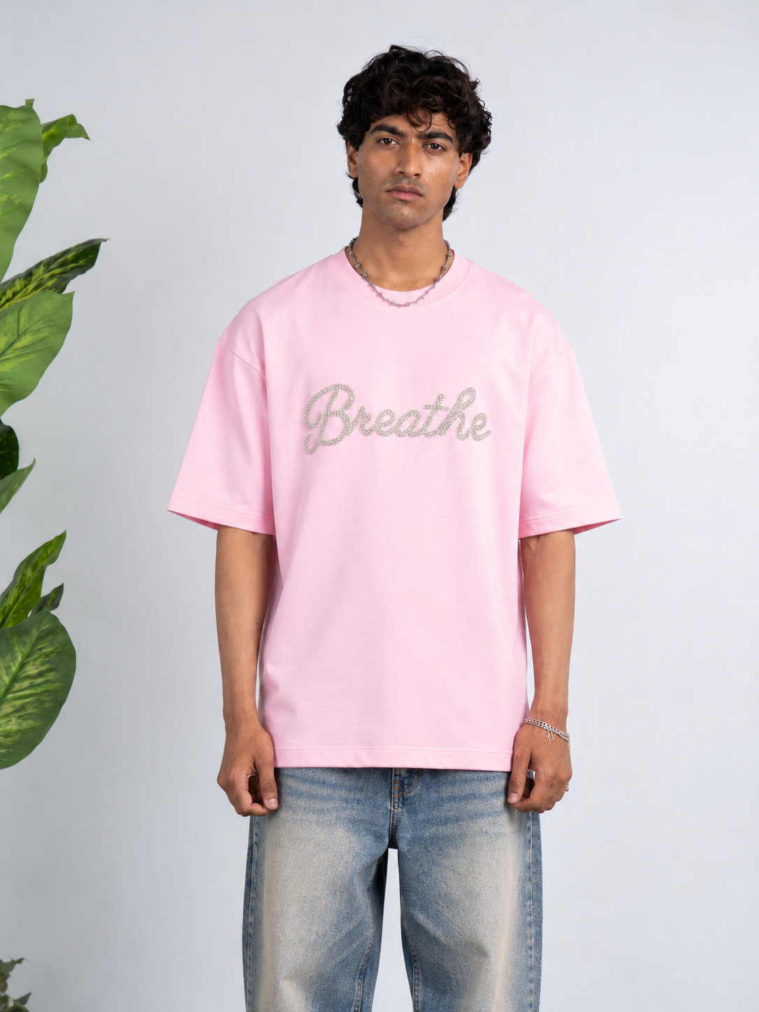 Blush Pink Iced Cactus T-shirt